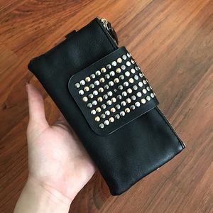 Studded Clutch/Wristlet